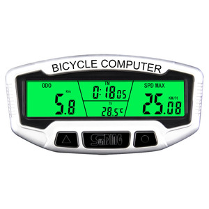 Odómetro inalámbrico para bicicleta con indicador de batería baja, máquina de código digital con luz LCD, recordatorio de aceite, precio de fábrica - Product Image 3