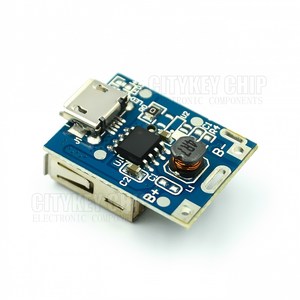 5V Boost Step Up modulo di potenza batteria al litio Lipo scheda di protezione di ricarica LED Display USB per il programma fai da te caricabatterie 134 n3p - Product Image 2