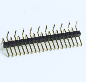 1.0 Pitch Pin <strong>Header</strong> Connectors 20 Pin <strong>Header</strong> Connectors <strong>SMT</strong> Type Single Row Socket PCB Board <strong>Header</strong> - Product Image 3