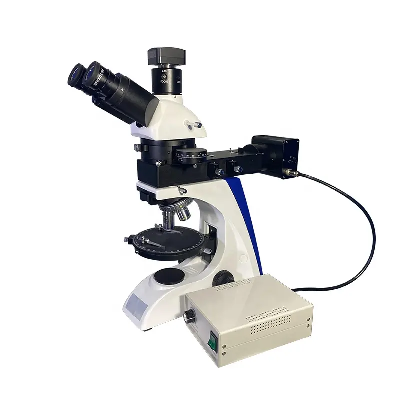 Anizotropik malzemeler ve Mineral algılama BK-POLF ile polarize mikroskop yansıtan araştırma dijital kamera