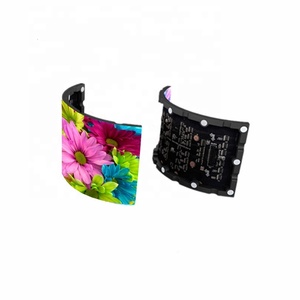 Полноцветный гибкий светодиодный экран Rgb p2.5, Гибкая Светодиодная панель, мягкий светодиодный дисплей p2.5, гибкий модуль дисплея - Product Image 1
