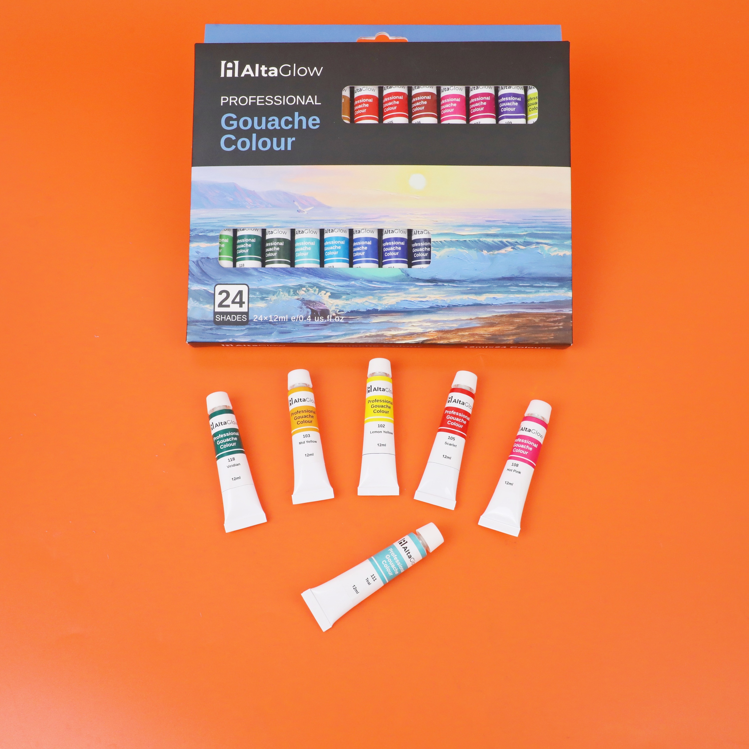 24 Colors with Professional Quality