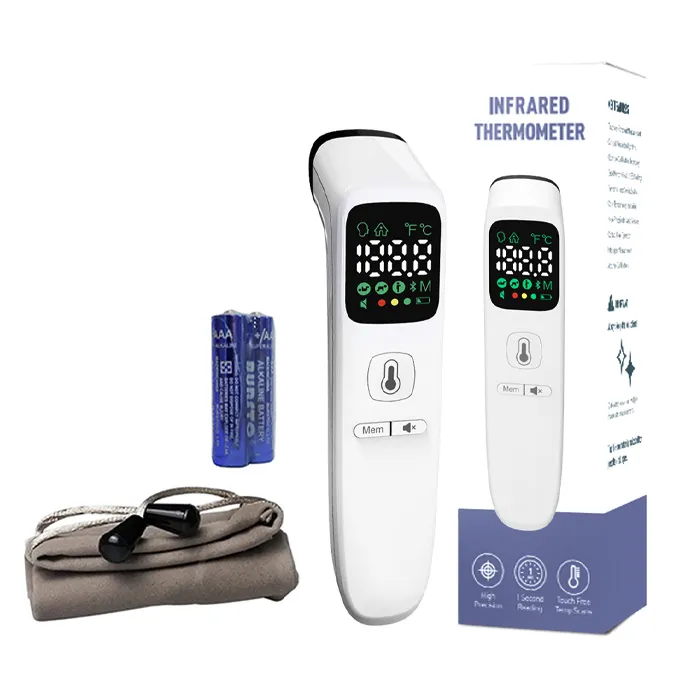 Medische Digitale Smart Koorts Voorhoofd Non Contact Infrarood Thermometer