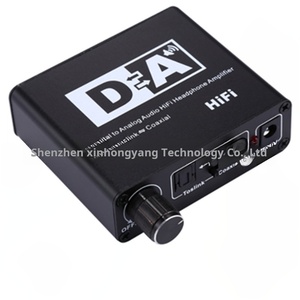 HIFI 24bit DAC Amp convertidor de Audio analógico Digital decodificador 3,5mm AUX RCA amplificador adaptador Toslink Audio Splitter convertidores - Product Image 4