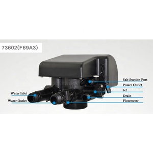 Industria 2 tonnellate nuova valvola del filtro di ammorbidimento automatico tipo di flusso di tempo valvola di controllo commerciale misuratore tipo ammorbidente valvola - Product Image 5