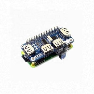 4-Port-USB-HUB-HUT für Raspberry Pi USB zu UART für serielles Debugging, kompatibel mit USB2.0/1.1 - Product Image 2