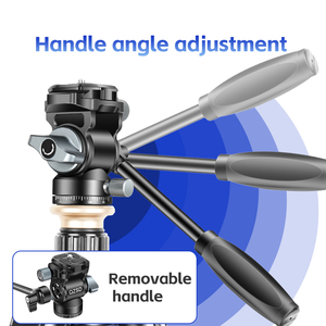 QZSD-Q330 thủy lực giảm xóc Pan-Tilt hợp kim nhôm xử lý Pan đầu máy ảnh <span class=keywords><strong>Tripod</strong></span> đầu phù hợp cho DSLR video máy ảnh đứng <span class=keywords><strong>Monopod</strong></span> - Product Image 3
