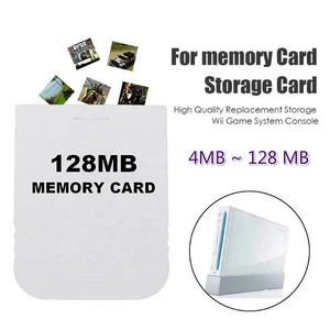 ใหม่สีขาว4/8/16/32/64/128MB เล่นเกมบันทึกการ์ดหน่วยความจำในทางปฏิบัติสำหรับ Nintendo Gamecube NGC WII คอนโซล - Product Image 4