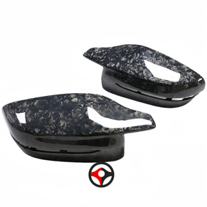 BMW G82 RD dövme için gerçek karbon Fiber dikiz aynası kapağı aksesuarı uygun ikame araba yan dikiz kapakları kabuk - Product Image 5