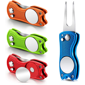 بيع بالجملة أداة إصلاح شخصية معدنية مغناطيسية دبوس قبعة مشبك جولف ديفوت شعار مخصص علامة - Product Image 2