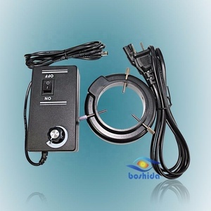 Fuente de luz de anillo Led ajustable de intensidad BOSHIDA para microscopio de vídeo digital microscopio ESTÉREO - Product Image 5