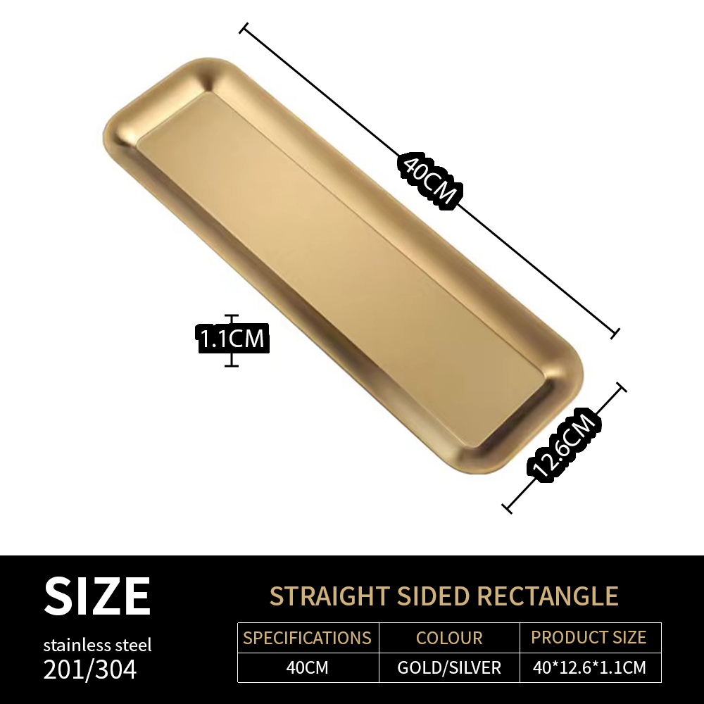 201 Or Straight-Side Rectangle 40 CM