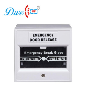 Double Pole Double Throw 12 Volt Break Glass Emergency <strong>Push</strong> <strong>Button</strong> Switch for Access <strong>Control</strong> <strong>System</strong> - Product Image 4