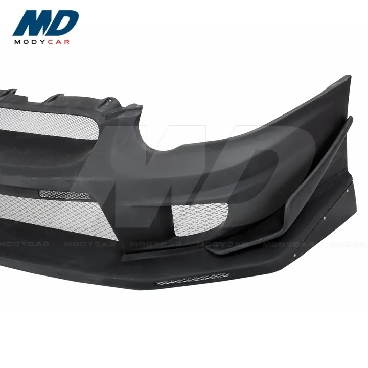 Parachoques delantero de fibra de vidrio estilo voltios para 2000-2007 Subaru Impreza 8 Wrx Sti