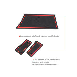 Prezzo di fabbrica all'ingrosso tappetino antiscivolo per cancello con Slot per tazza tappetino per tazza per auto <span class=keywords><strong>Lada</strong></span> - Product Image 3