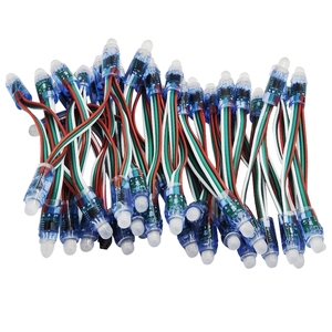 WS2811 UCS1903 SM1903 IP68 Модифицируемый многоцветный RGB рекламный сигнал светодиодный пиксельный модуль постоянного тока 5 в 12 В 12 мм - Product Image 1