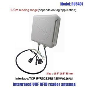 Sistema di controllo accessi di parcheggio Uhf lettore Rfid a lunga distanza 6m RS232 WG relè TCP/IP UHF lettore autonomo integrato nel Controller - Product Image 3