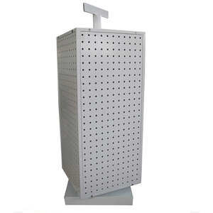 Einzelhandel Schlüssel bund Zubehör Tischplatte Drehbarer Displayst änder Metall Peg board Hanging Rotating Display Rack - Product Image 1