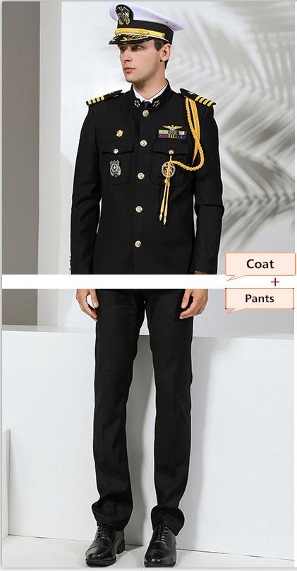 black jacket+pants without accessories