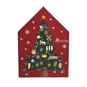 Phân hủy sinh học Handmade Bộ quà tặng sang trọng 2025 bao bì tùy chỉnh Advent lịch hộp giấy với 24 ngày - Product Image 3