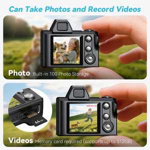 Chất Lượng Cao Pocket Mini Máy Ảnh Thời Trang Liên Tục Chụp Pin Bền Nhiếp Ảnh Máy Ảnh Kỹ Thuật Số - Product Image 5