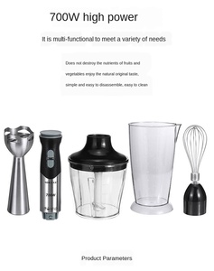 Ev aletleri karıştırıcı sıkacağı mikser değirmeni kıyma makinesi - Product Image 4