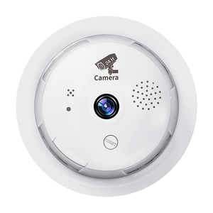 Regis Pro Pro 3MP CMOS sensör WIFI E27 PTZ 360 derece panoramik kapalı renk gece görüş Led ışık ampul kamera hafıza kartı - Product Image 3