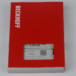 Beckhoff EL3104 Industrial <strong>PLC</strong> Digital and <strong>Analog</strong> Input Terminal <strong>Modules</strong> Efficient IO-Link for Input and <strong>Output</strong> - Product Image 2