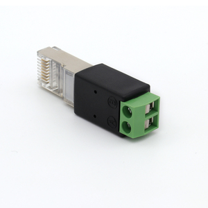Adaptador de terminal de tornillo de red RJ45 8P4C a 2 pines - Product Image 5