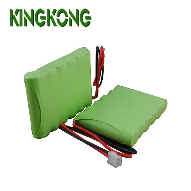 KINGKONG 브랜드 Ni-MH 충전식 6v 7.2V 8.4V 9.6V 10.8V 12V 14.4V AA 900mAh 1200mAh 1500mAh 1800mAh nimh 배터리 팩