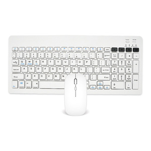 Factory Wholesale Cheap Price Rechargeable 3 bluetooth and 2.4G Wireless <strong>Keyboard</strong> <strong>Mouse</strong> Combo for Gaming PC Imac Tablets <strong>Use</strong> - Product Image 3