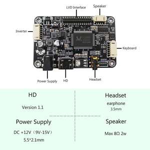 800Nits High Brightness <strong>Tft</strong> <strong>Lcd</strong> Display Module 5Inch 640x480 <strong>Lcd</strong> Screen Display With Hd-Mi <strong>Lcd</strong> <strong>Controller</strong> Pcba Board - Product Image 5