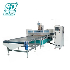 Solución de anidación cnc para carpintería con sistema de descarga de carga para línea de producción de muebles - Product Image 2