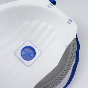 EN149 Face Anti Dust 4 Layer Masks Disposable Head Loop Respirator FFP2 Mask With Valved Ffp2 With Filter <strong>Repsirators</strong> &amp; Masks - Product Image 4