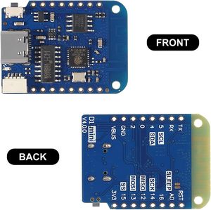 WeMos D1 Mini Typ C USB WiFi Internet der Dinge Board basiert ESP8266 4MB Kompatibel mit Arduino Micro Python Nodemcu IOT Kit - Product Image 1