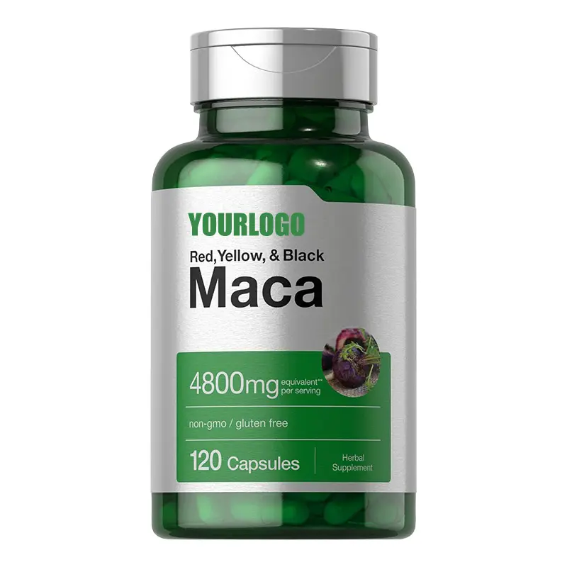 Private Label Maca капсулы для мужчин для улучшения мужского здоровья и энергии