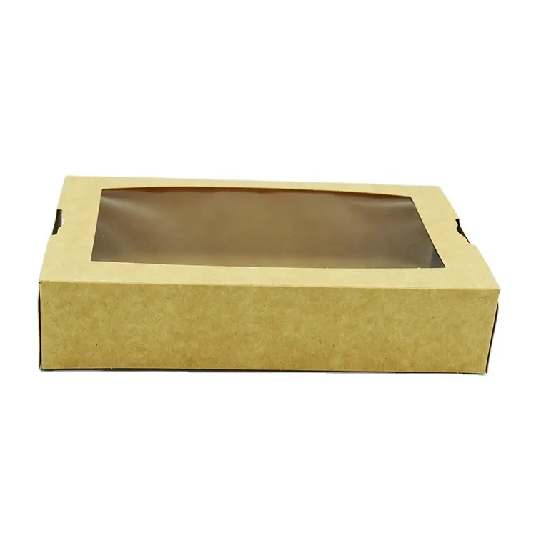 Boîte à Sushi jetable, pièces, boîte en papier écologique