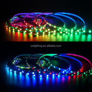 Tira de luces Led direccionable, cinta de 5MM WS2812b, 5v, WS2812, Color de ensueño, RGB, RGBIC píxel, Digital, DMX - Product Image 6
