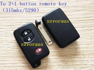 High Level T-oyota 3 Button Smart Remote <strong>Key</strong> 315MHz for Toyota <strong>Prius</strong> / 4Runner (HYQ14ACX) - Product Image 5