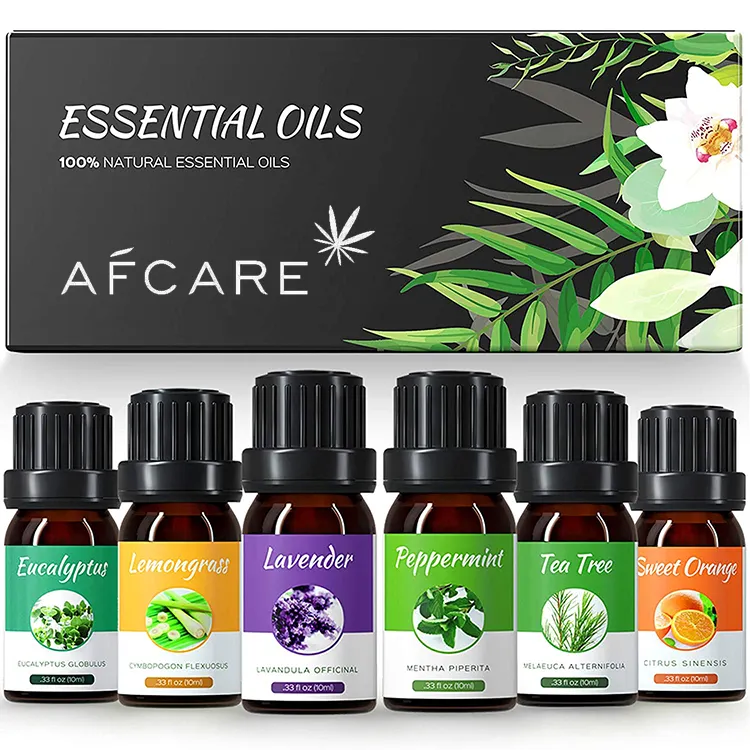 Full Set of Essential oil Paraben-free Nourishing & Moisturizer and Rose & Lavender Essential oil Christmas Set