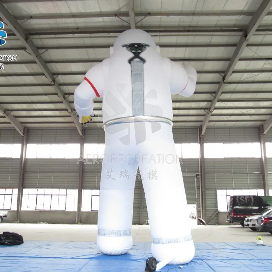 Aero nóng bán Inflatable Phi Hành Gia tùy chỉnh Robot trang phục Inflatable linh vật