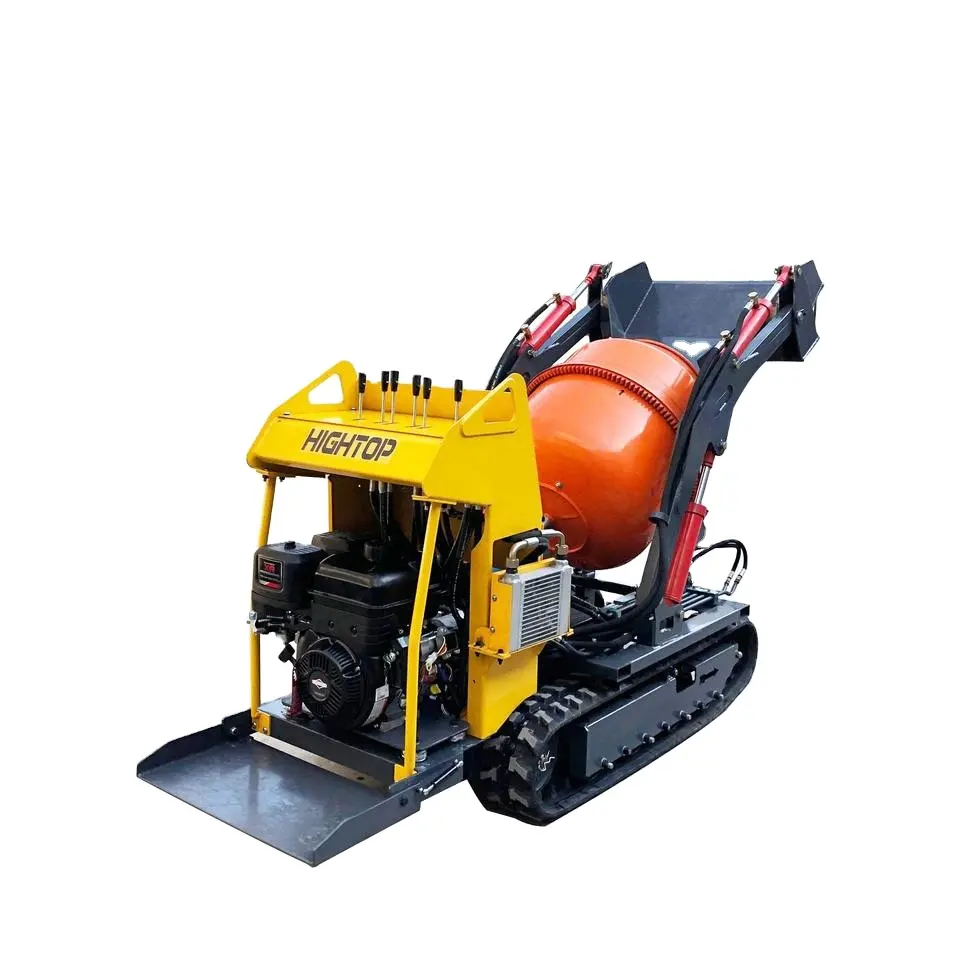 High Quality Teka 1250 L Crawler Type Cement Concrete Mixer