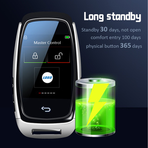SPY การแปลงอย่างรวดเร็วสมาร์ทสากลรีโมทกุญแจรถหน้าจอ LCD สีดำสีแดงกุญแจรถที่มีปุ่มเดียว PKE ฟังก์ชั่นเริ่มต้น - Product Image 4