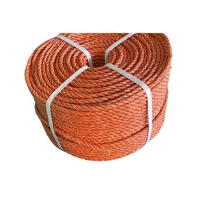 Polypropylene <strong>PP</strong> Rope in Tan Color 3 Strands <strong>Twisted</strong> 10mm - Product Image 1