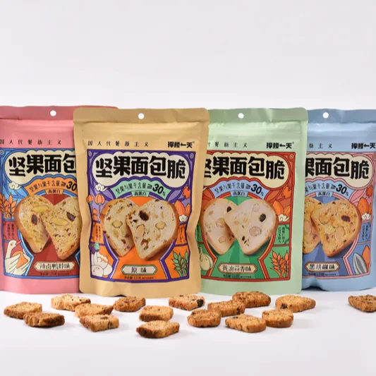 Energy bread cracker full nuts riempimento snack halal biscotti ad alta energia