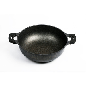 Phúc lợi Pan loạt đúc nhôm không dính đồ nấu nướng Jumbo chảo với lâu dài lớp phủ đá cẩm thạch - Product Image 3