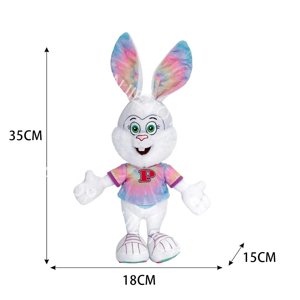 Peluche de conejo Strange, juguete de piel de 20CM, diseño creativo personalizado, postura de pie, color conejo