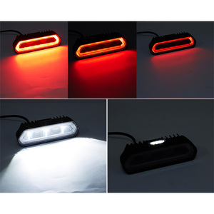 R-igid j-eep için montaj braketi ile led arka lambası kiti ATV UTV LED UTV fren kuyruk açık mavi kovalamaca 1000R 1000 Polaris RZR - Product Image 6
