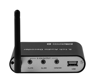 Decodificador de audio 5,1 Bluetooth 5,0 Receptor DTS AC3 HD Audio Rush - Product Image 1