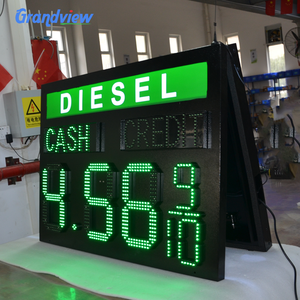 आउटडोर डबल पक्षीय नेतृत्व गैस स्टेशन ईंधन मूल्य प्रदर्शन <span class=keywords><strong>7</strong></span>-सेगमेंट sdk सक्षम आकार के साथ - Product Image 2